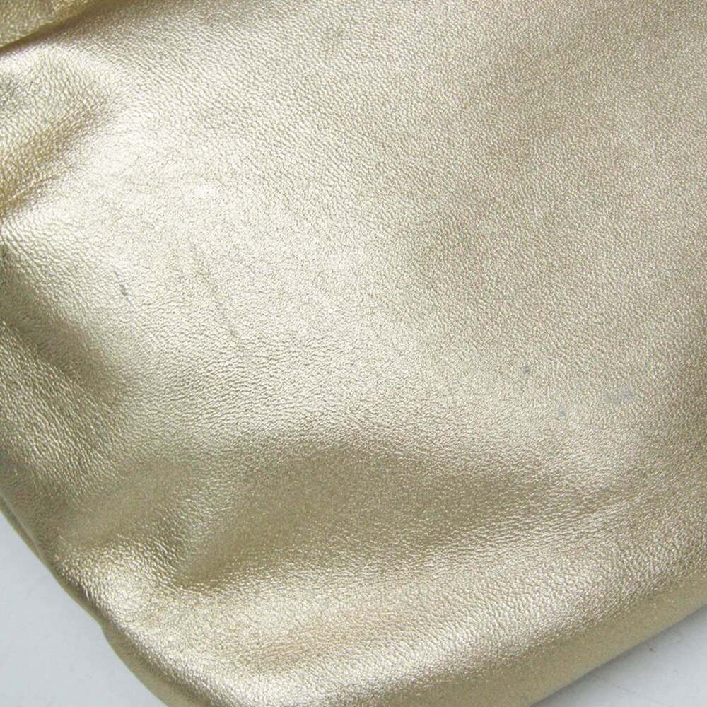 PRADA Gold Leather Shoulder Bag - Picture 12 of 14